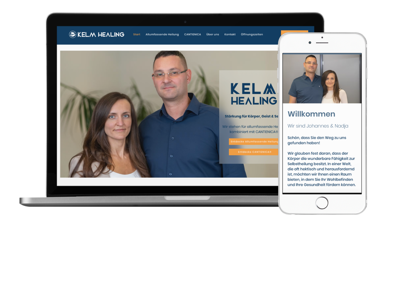 Website Kelm Healing